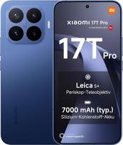 „XIAOMI 17T Pro“ išmanusis telefonas, 12 + 512GB, 7000 mAh, „Leica“ 5X teleobjektyvas, „Deep Blue“ | „Android“, 6,83 colių 144 Hz akims nekenkiantis ekranas, 7000 mAh silicio-anglies baterija, 100 W „HyperCharge“