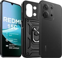 „Xiaomi Redmi 15C“, dvi kameros, 128GB, 4GB RAM, „Midnight Black“