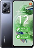 „Xiaomi Redmi Note 12 5G“ išmanusis telefonas, 4GB / 128GB, 6,67 colio ekranas, 5000 mAh baterija, 33 W greitasis įkrovimas, „Snapdragon 4 Gen 1“ procesorius (juodas)