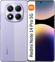 „XIAOMI Redmi Note 14 Pro 5G“ išmanusis telefonas, 6,67 colių, violetinės spalvos, 12GB RAM, 512GB, dvi SIM kortelės, NFC (į komplektą įeina įkroviklis)
