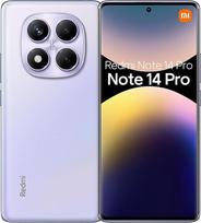 „XIAOMI Redmi Note 14 Pro“ 12+512GB, 5500 mAh baterija, 6,67 colio AMOLED ekranas, „MediaTek Helio G100-Ultra“, 120 Hz „Eye-Care“ ekranas, 200 MP vaizdo fiksavimo sistema, 5500 mAh įmontuota baterija (violetinė)