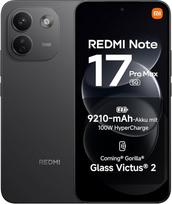 „XIAOMI REDMI Note 17 Pro Max 5G“, išmanusis telefonas 8+256GB, juodos spalvos, 9210 mAh baterija