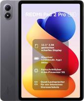 „Xiaomi Redmi Pad 2 Pro 5G“, 8 + 256GB, 12,1 colio, didelė 12 000 mAh baterija, grafito pilkos spalvos | 2,5K 120 Hz kristalinio ryškumo ekranas, didžiulė 12 000 mAh baterija, 4 nm procesorius su 5G, „Dolby Atmos“, grafito pilkos spalvos