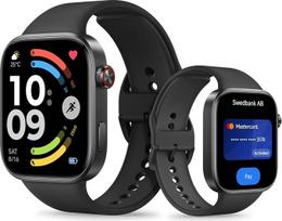 „XIAOMI Redmi Watch 6 NFC“, išmanusis laikrodis vyrams ir moterims, 2,07 colio AMOLED ekranas, fitneso sekiklis su širdies ritmo ir miego stebėjimu, daugiau nei 150 sporto režimų, 24 dienų baterijos veikimo laikas, 5ATM, GPS, „Android“ ir „iOS“, juodos sp