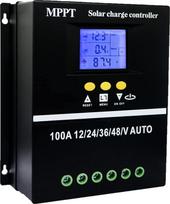 „Y&H 80A“ saulės energijos įkrovimo reguliatorius, 12 V, 24 V, 36 V, 48 V, LCD ekranas, pažangus akumuliatoriaus reguliatorius, maks. 100 V įėjimo įtampa, dvi USB jungtys, skirtas švino-rūgštiniams / ličio akumuliatoriams