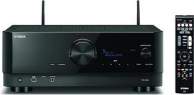 „Yamaha“ AV imtuvas RX-V6A, juodos spalvos – tinklinis imtuvas su „Dolby Atmos Height Virtualizer“ funkcija, specialiosiomis žaidimų funkcijomis ir balso valdymo sistemomis – universalus 7.2 kanalų įrenginys