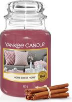„Yankee Candle“ kvapioji žvakė, „Home Sweet Home“, degimo trukmė iki 150 valandų, didelė žvakė stikliniame inde