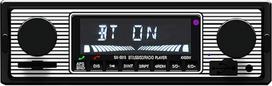 „Yctze BT“ senovinių automobilių MP3 grotuvas su stereo sistema, USB, AUX ir FM radiju bei skambučių funkcija – pažangus platinimo sprendimas, skirtas montavimui automobilyje