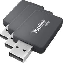 „Yealink WF50“ „Wi-Fi“ USB raktas, belaidis „WLAN“ 802.11ac, 433Mbit/s (3 vnt. pakuotė)