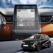 „YEE PIN“ suderinama su „Renault Captur 2 2025“ / „Symbioz 2025“ ekrano apsauginė plėvelė, PET apsauginė plėvelė navigacijos sistemai, 6H, atspari įbrėžimams [2 vnt. rinkinys] (10,4 colių)