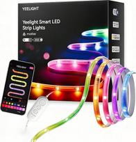 „Yeelight“ LED juosta, 20 m, išmanioji RGB + IC LED juosta, suderinama su „Matter“, „Alexa“, „Google Home“ ir „Apple Home“, savarankiškas segmentų valdymas, valdymas per programėlę (reikalingas „E1 Hub“) ir sinchronizavimas su muzika, 10 m x 2 ritiniai