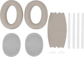 „YINETTECH“ ausinių pagalvėlių ir galvos juostos paminkštinimo rinkinys „Gold“, skirtas ausines dengiančioms ausinėms, suderinamas su „Sony WH-1000XM2“ ir „MDR-1000X“