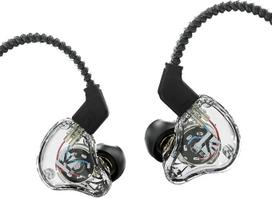 „Yinyoo KBEAR KS1“ ausinės, „KS1 1DD HiFi“ laidinės IEM ausinės, triukšmo slopinimo ausinės, nuimamas 0,78 mm 2-pin kabelis, skirtas muzikantams scenoje