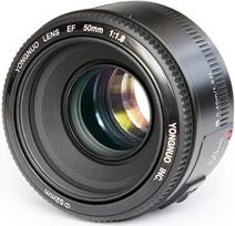 „Yongnuo EF 50 mm f/1,8“ objektyvas, skirtas „Canon EF-(S)“ fotoaparatams