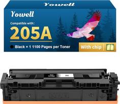 „Yowell 205A“ juodas tonerio kasetė, skirta daugiafunkciniam spausdintuvui M181fw, suderinama su „HP 205A“ juodu toneriu