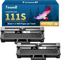 „Yowell MLT“-D111S Toneris, suderinamas su „Samsung Xpress M2070“, „M2070W“, „M2070FW“, „M2026W“, „M2026“, „M2020“, „M2022W“, „M2022“, „M2020W“, „M2070F“, 2X juodas MLT-D111S D111S-2P