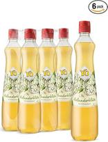 „YO“ šeivamedžio žiedų sirupas (6 x 700 ml) – iš 1 butelio galima paruošti iki 6 litrų paruoštų gėrimų – be saldiklių, dažiklių ir konservantų, tinka veganams