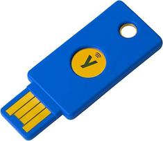 „Yubico“ – saugumo raktas su NFC – USB-A – dviejų veiksnių autentifikavimo saugumo raktas – mėlynas