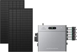 „Zendure SF2400 Pro“ balkono elektrinė su saugojimo skyriumi ir dviem 515 W saulės baterijomis