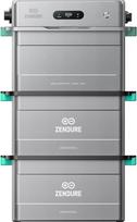 „Zendure SolarFlow 1600 AC+“ balkono elektrinė su akumuliatoriaus bloku ir 2 „AB2000L“