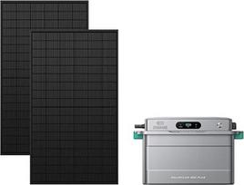 „Zendure SF800 Plus“ balkono elektrinė su atmintimi, su 2 × 515 W saulės baterijomis | 800 W kintamosios srovės išėjimo galia, 1,92 kWh talpa, išplečiama iki 11,52 kWh, iki 2 × 750 W MPPT, IP65, HEMS, kompaktiška „viskas viename“ konstrukcija