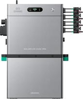 „Zendure SolarFlow 2400 Pro“ balkono saulės jėgainė su akumuliatoriais, 2400 W kintamosios srovės, 4800 W saulės energijos įvestis, išplečiama iki 16,8 kWh, su 1 „AB3000L“ akumuliatorių rinkiniu | 4 vnt. po 750 W MPPT, 4800 W PV įvestis (3000 W DC + 1800