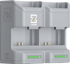 „ZGCINE PC2 FZ100“ akumuliatorių įkroviklis, skirtas 2 NP-FZ100 akumuliatoriams – USB-C PD kelioninis įkrovimo dėklas su 2 SD ir 2 MicroSD kortelių laikikliais, kompaktiškas