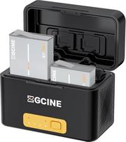 „ZGCINE PS-OM1“ įkrovimo dėklas, skirtas „Osmo Action 3/4/5 Pro/6/360“ veiksmo kamerų baterijoms. 6400 mAh baterijos įkroviklis su „Power Bank“ funkcija, dviejų lizdų greitojo įkrovimo įrenginys, USB-C PD greitasis įkrovimas, TF kortelių saugykla