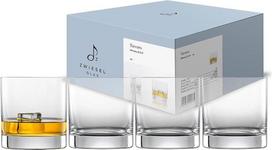 „Zwiesel Glas Tavoro“ viskio taurė, 0,4 l (4 vnt. rinkinys), modernios viskio taurės, indaplovėje plaunamos „Tritan Crystal“ taurės, pagamintos Vokietijoje (prekės Nr. 122420)