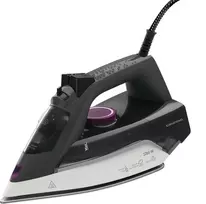 Grundig SI 4850 Lygintuvas su garais, keraminis padas, 2200 W, pilka, violetinė, balta