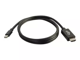 C2G 6ft Mini DisplayPort į HDMI laidas - Mini DP į HDMI adapterio laidas - M/M - TAA atitikmuo - 1,83 m - Juoda