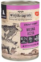Šlapias šunų maistas Wiejska Zagroda Turkey With Lamb, jautiena, 0.8 kg