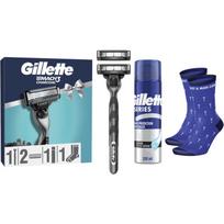 Gillette Mach3 Charcoal dovanų rinkinys vyrams