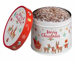 Kalėdiniai imbieriniai meduoliai dėžutėje Merry Christmas, 2 skonių