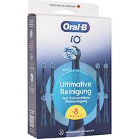 Oral-B Braun Oral-B iO Ultimate Clean 8-pack, Black Brush Heads, Superior Plaque Removal 8700216778640