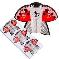 Formelės nagų priauginimui MOLLY LADYBUG, 20vnt.