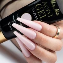 MOLLY NAILS POLYGEL poligelis PINK SPARKLE, 30ml