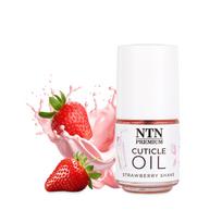 Aliejukas nagams ir odelėms NTN PREMIUM STRAWBERRY SHAKE, 5ml