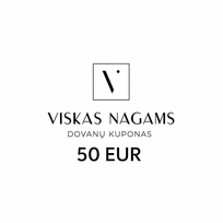Popierinis dovanų kuponas 50€