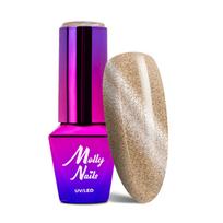 MOLLY NAILS CAT EYE magnetinis gelinis lakas, Nr.444