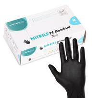 Vienkartinės nitrilinės pirštinės MASTER GLOVE M, 100vnt.