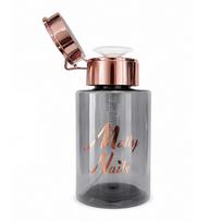 MOLLY NAILS BLACK dozatorius skysčiams su pompa – 200 ml, buteliukas