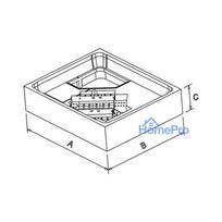 Duravit Duravit shower tray handle (792409000000000)