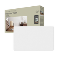 Mill Color Panel Heater | COLOR700DN | Panel Heater | 700 W | Suitable for rooms up to 9-12 m² | Matt White | IPX4