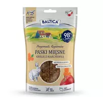 BALTICA Przysmaki regionu Rabbit with carrot Mono - skanėstas šuniui - 90g