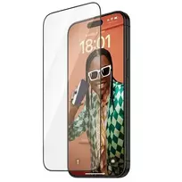 PanzerGlass Re:fresh tempered glass screen protector for iPhone 15 Pro Max 6.7" – Ultra-Wide-Fit with Easy Aligner 2824