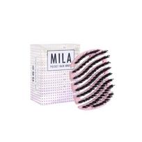 SISTER YOUNG MILA POCKET PINK BV - Mini šepetėlis su laukiniais rožiniais šereliais