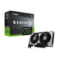 Graphics Card|MSI|NVIDIA|GeForce RTX 5060|2535 MHz|8GB|GDDR7|128 bit|PCI Express x16 5.0|Active|RTX50608GVENTUS2XOCV1