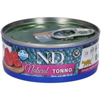 F06275 FARMINA N&D NATURAL - CAT Wet Tuna ADULT 70 g (pak.24)