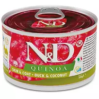 F02376 FARMINA N&D QUINOA - DOG Wet Duck&Coconut ADULT MINI 140 g (pak.6)